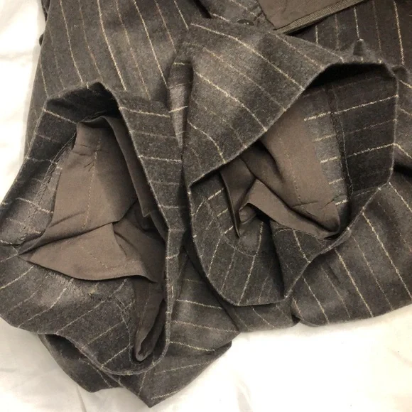 Talbots size 12 petite brown lined wool slacks - Picture 7 of 10